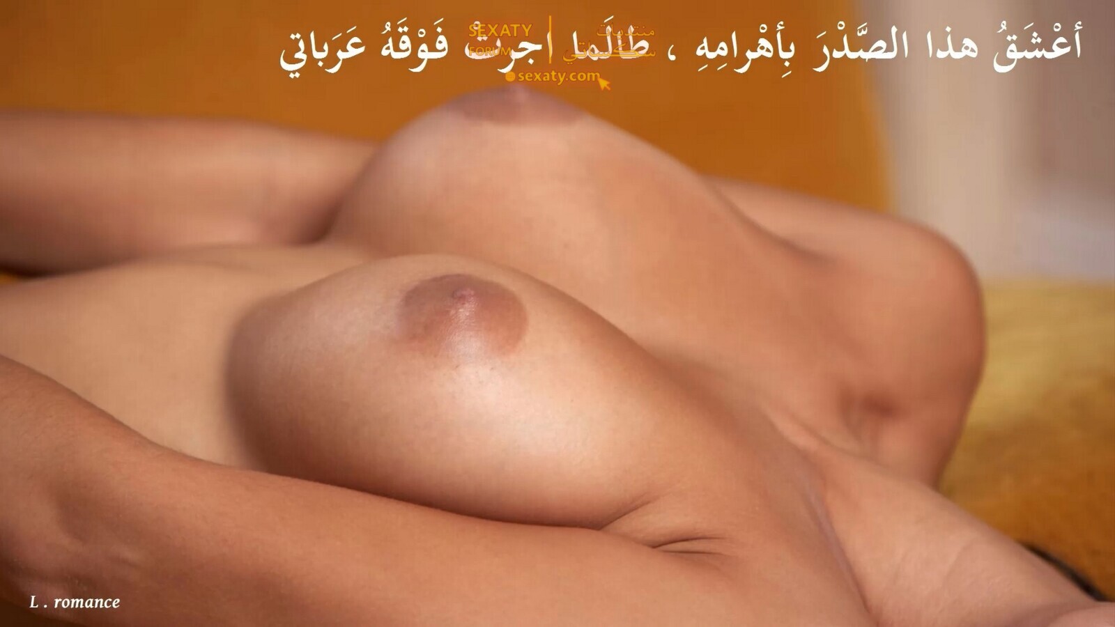 أعشقُ هذا الصّدرَ بأهَرامهِ