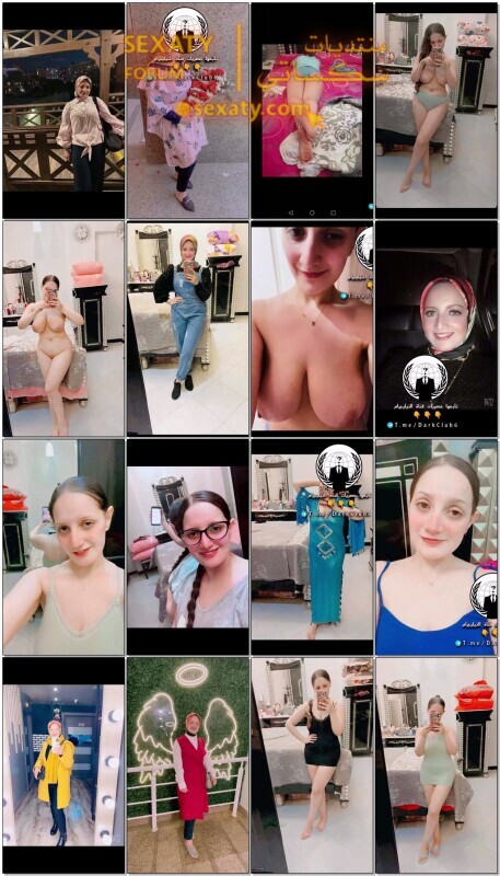 بنت محجبة حلوة تجنن تعرض لحبيبها احلى جسد و اطياز