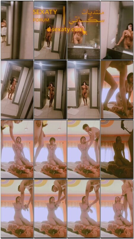 فتاة سمرة عسل تستعرض احلى جسد لفحلها