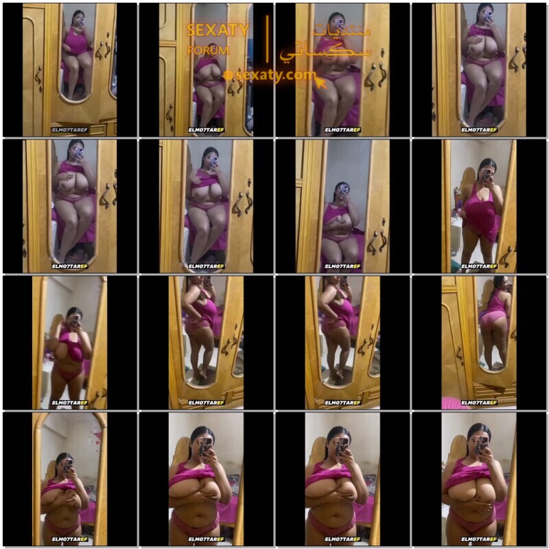 لبوة ببزاز كبيرة تصورها لحبيبها و تتشرمط