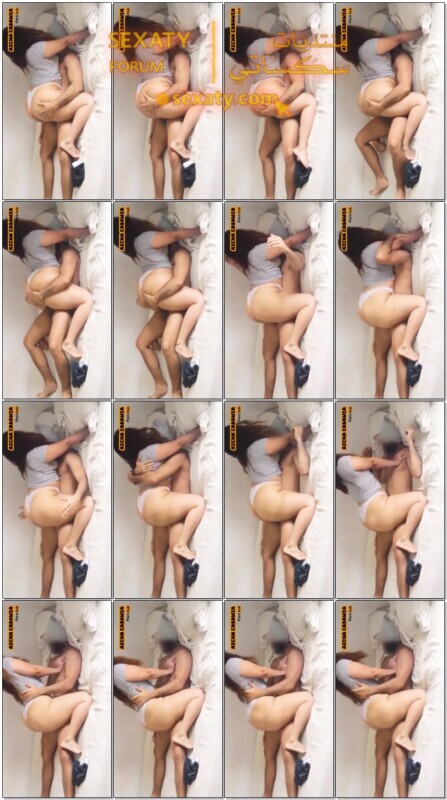 بنت فرفوشة بجسد سكسي يجنن و طيز عظيم راكبة فوق زبر فحلها بكل شرمطة