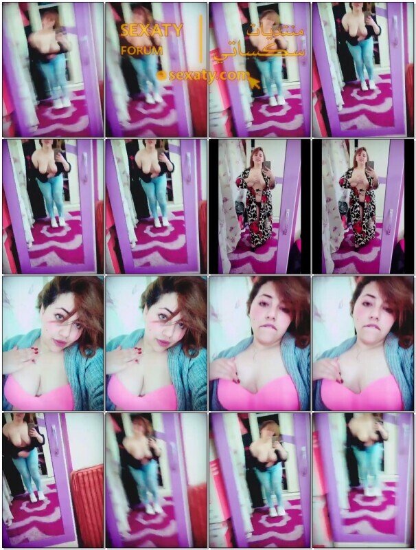 بنوتة شقراء عسل عليها بزاز جنون تصورهم لحبيبها في بيت اهلها