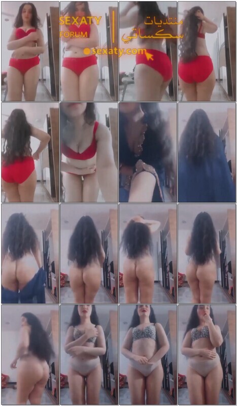 Watch بنت مصرية بتصور عريانة ملط لحبيبها وهيا بتبوسه وبتهز طيزها الكبير